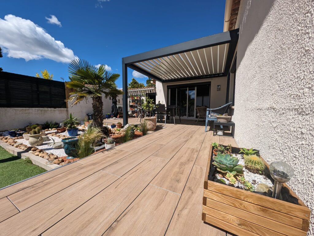 Garden Park Concept | gres cerame aménagement extérieur pour terrasse